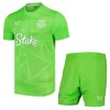 Officiële Voetbalshirt + Korte Broek Doelman Everton Thuis 2024-25 - Kids